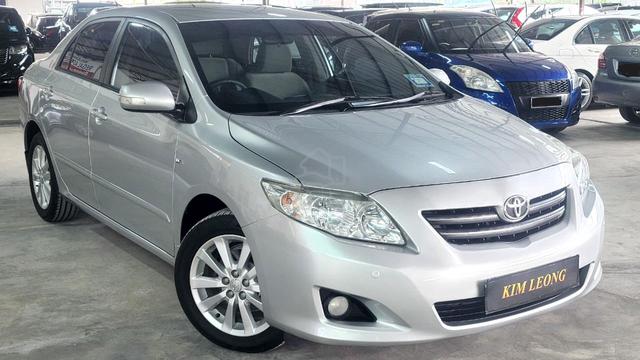 2008 Toyota COROLLA ALTIS 1.8 (A) ACCIDENT FREE - 2