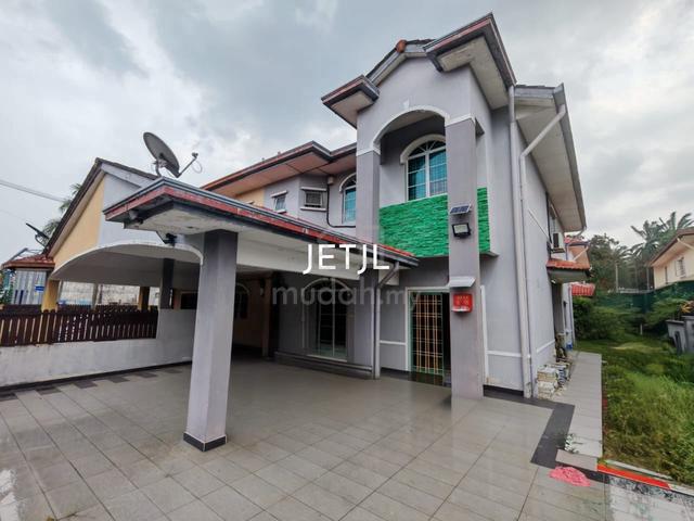 Facing open more parking Taman Mesra Klang 40x80 Semi d double storey 1