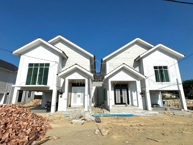 New Semi-Detached House For Sale, 4 Bedroom, 1700 Sq.ft, Tumpat ...