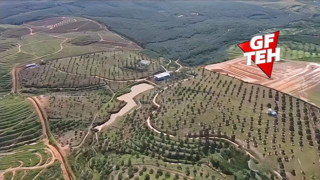 105.56 acre Agricultural Land | Durian Farm | Sungkai | Perak 1