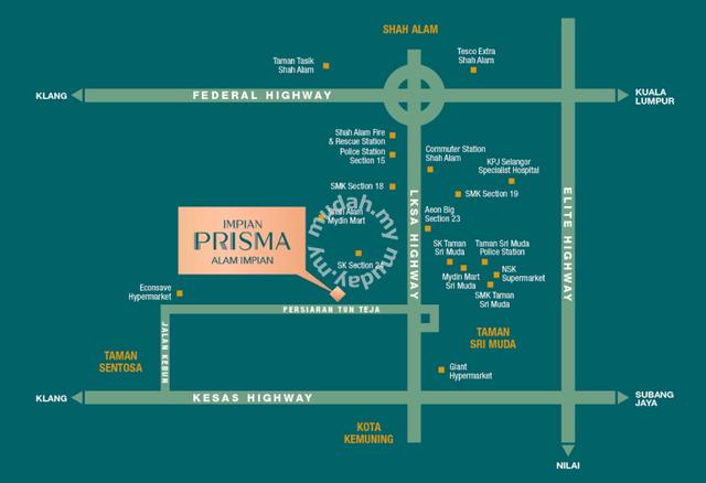Ground Floor Impian Prisma Alam Impian Shah Alam Commercial Property For Rent In Alam Impian Selangor