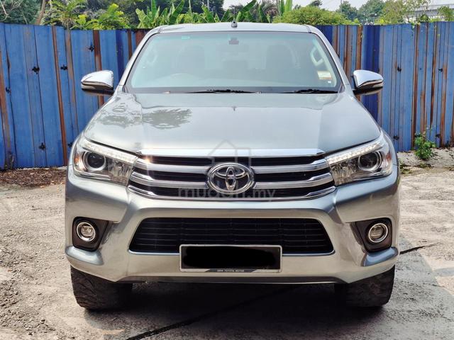 2018 Toyota HILUX 2.8 G VNT 4WD (A) loan kedai - 2