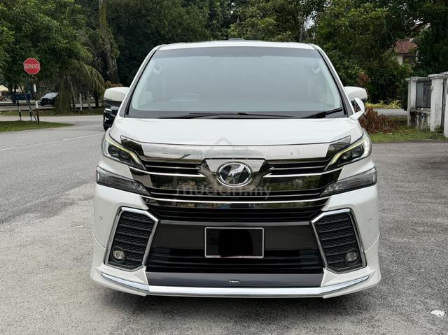 2017 Toyota VELLFIRE 2.5 ZG / LOW MILEAGE /1 OWNER - 2
