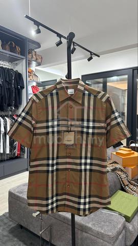 Burberry shirt checkered on sale