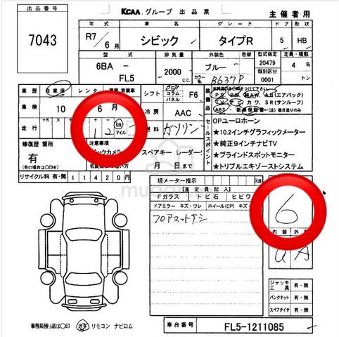 [GRADE 6A] 2025 Honda CIVIC TYPE R - FL5 12KM NEW - 2