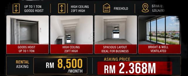 3 storey Terrace Factory at Jalan Kapar at Klang 1