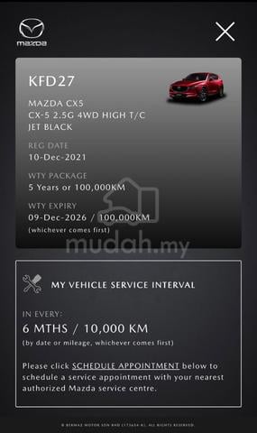 Mazda CX-5 2.5 G HIGH TC 4WD (A) F.SERVICE MAZDA - 2