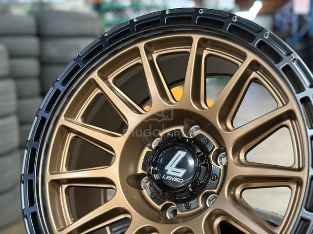 New 17x9 Lenso MX Dinero Bronze Rim Ranger Raptor - Car Accessories ...