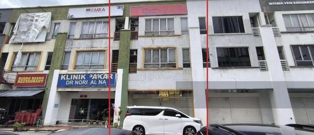 Earn 610k Super Cheap Bank Auction 3 Sty Shop @ Bandar Sri Permaisuri 1