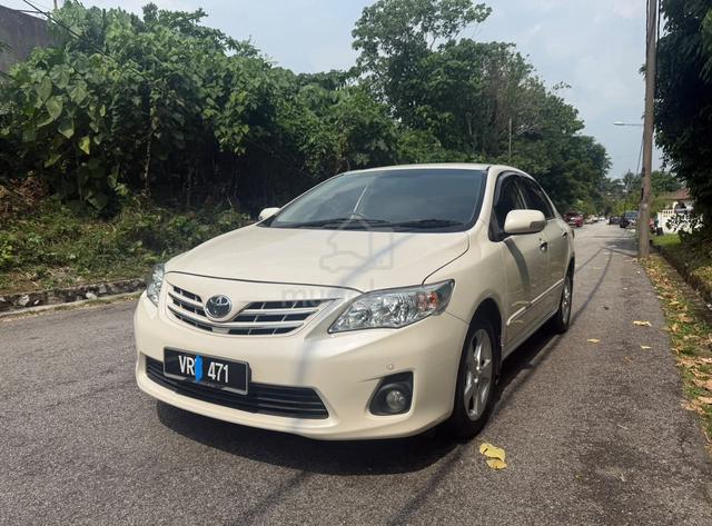 2011 Toyota COROLLA 1.8 ALTIS G MY08 E140 - 2
