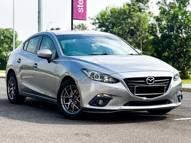 2016 Mazda 3 2.0 SEDAN (A) FULL WARRANTY 5Y H/LOAN - 1