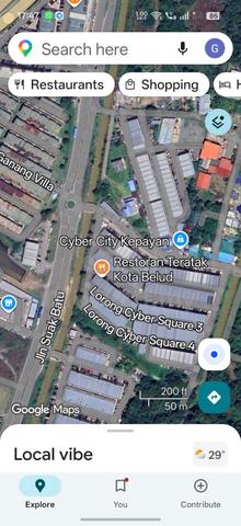 Cheap Sale! Facing Main Road! 2 Storey Shop at cyber square, kepayan 1