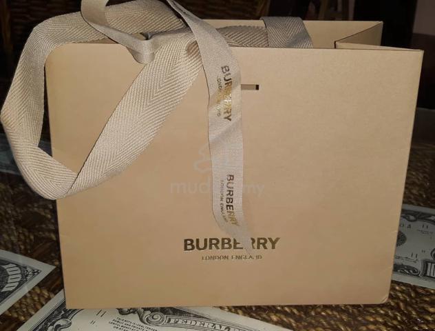 BURBERRY Paper Bag 19 x 15 x 10 cm Bags Wallets for sale in Setiawangsa Kuala Lumpur