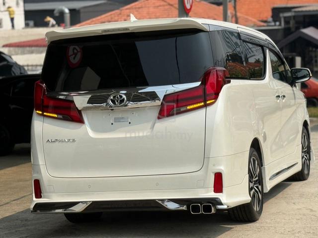 2022 Toyota ALPHARD 2.5 SC SROF 2PD 7SEATER 34K KM - 2