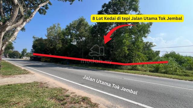 [Gred A] 8 Lot Kedai di tepi Jalan Utama Tok Jembal, Kuala Nerus, TRG 1