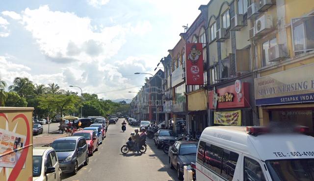 3 Storey SHOP LOT Taman Setapak Indah, Actual, STRATEGIC LOCATION 1