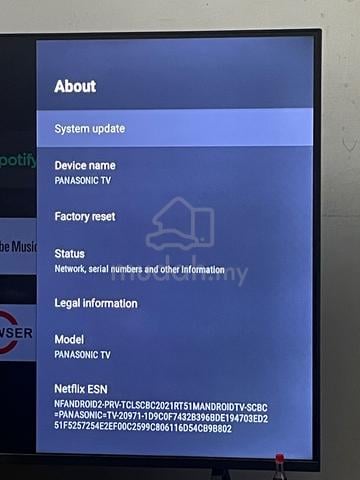 Panasonic Smart TV 55 Inch Good Condition - photo 2 of 4
