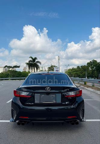 2017 Lexus RC 2.0 200T F SPORT (A) REGISTERED 2021 - 2