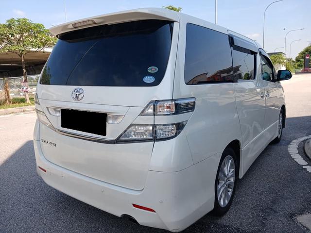 2010 2013 Toyota VELLFIRE 2.4 Z PLATINUM 2PWR DOOR - 2