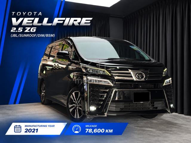 2021 Toyota VELLFIRE 2.5 ZG (JBL/Sunroof/PilotSeat - 1