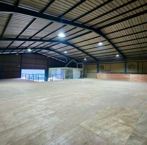 Kg Baru Sungai Buloh-Detached Factory with Mezzanine floor B/u 9,600 1