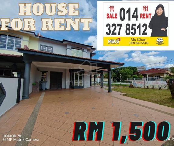 Corner House For Rent @ Taman Sri Pulai near IPGKRM, Sikamat, Temiang 1