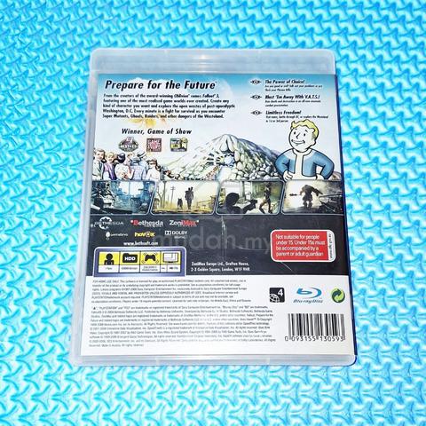 Sony PlayStation PS3 Fallout 3 Game CD - photo 5 of 6