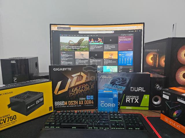 Pc Gaming Full Set Computers Accessories For Sale In Shah Alam Selangor