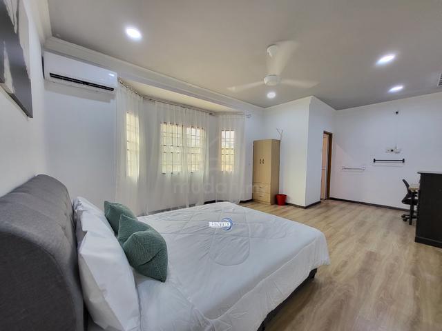 Bilik Sewa Master Bedroom Fully Furnished Perempuan area Kulim Hi Tech 1