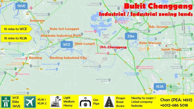 Industrial Land at Bukit Changgang, Olak Lempit, Banting 1