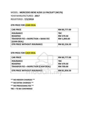 2017 Mercedes Benz A250 2.0 FACELIFT HARGA LELONG - 3