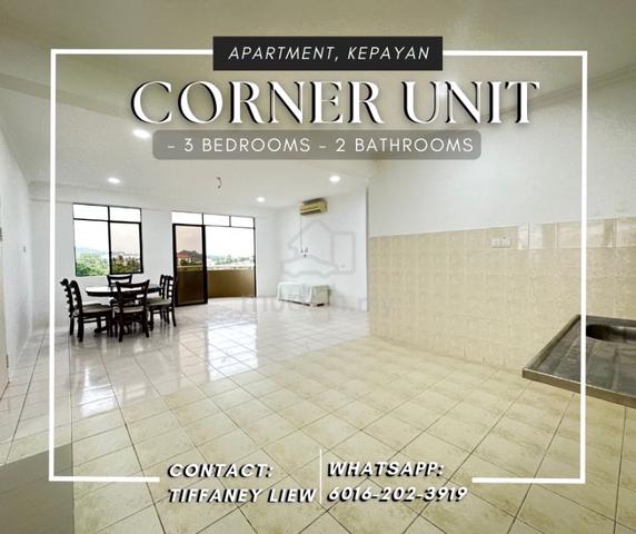 Newly Renovated Corner Apartment (5 min to KK)