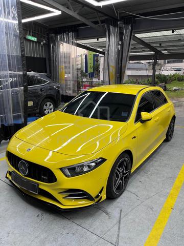 Mercedes Benz AMG A35 Warranty 2028 Yellow 2019/23 - 3