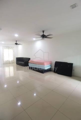 FOR RENT : Double Storey Terrace Intermediate at Tabuan Tranquility 1