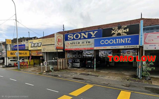 Jelutong Commercial Use Shophouse Facing Main Road For Rent 1