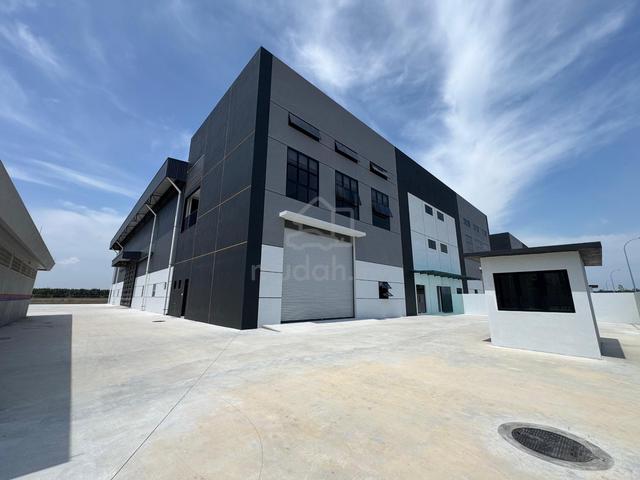 Kapar KIIP Semi-Detached Factory For Rent|Extra Land 63ft |400 AMP 1