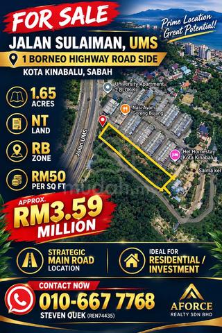 Jalan Sulaman Ums Vacant Land 1