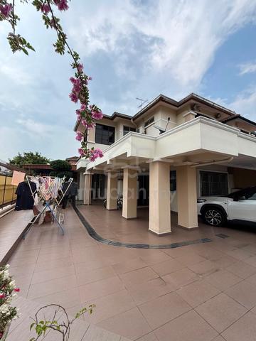taman daya double storey corner lot house fully furniture for sales 1