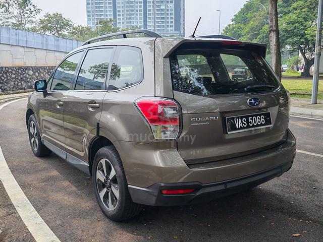 2017 Subaru FORESTER 2.0 I FACELIFT (A) Warranty 3 - 3
