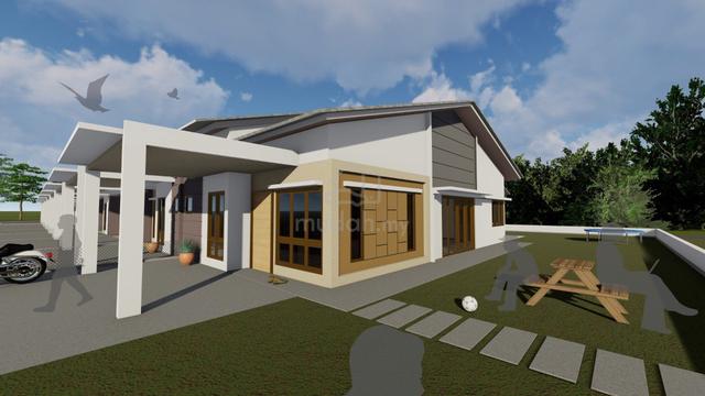 [5 MINIT DARI LOTUS][BESAR MURAH] PROJEK BARU RUMAH SETINGKAT Jenjarom 1