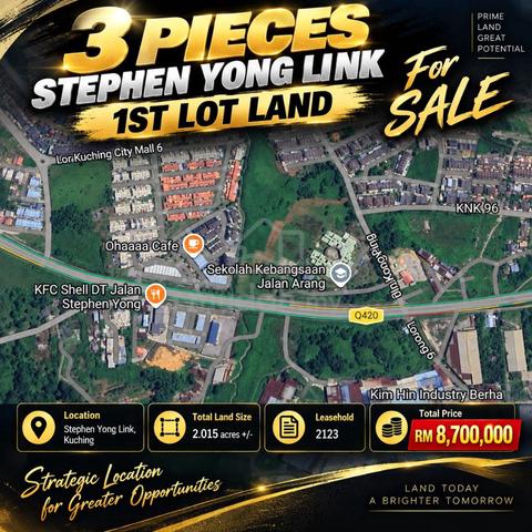 First Lot Agriculture Land @ Stephen Yong Link Kuching 1