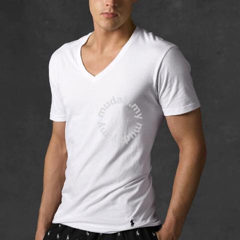 Polo Ralph Lauren Men's Grey V-Neck T-Shirt Size XL  Polo ralph lauren  mens, V neck t shirt, Polo ralph lauren