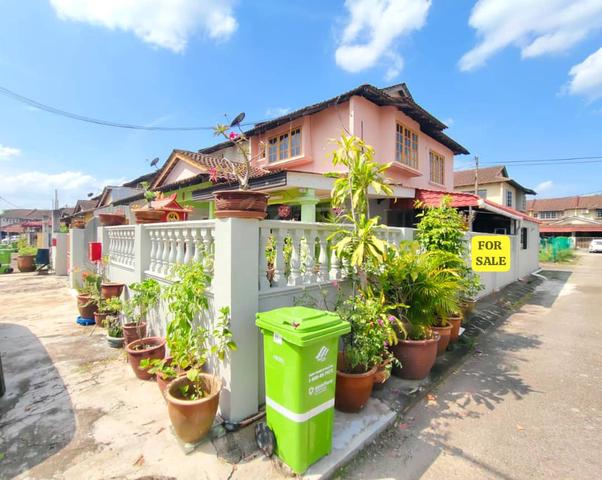 Teres 2 tingkat endlot Indera mahkota 2 (non bumi lot) open facing 1