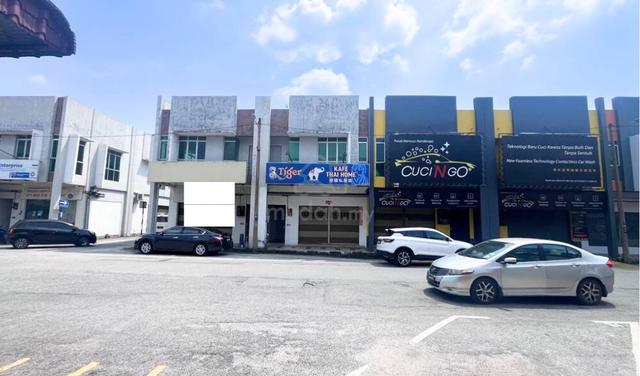 Bercham Double Storey Shop Facing Mainroad Below Bank Value Ipoh 1