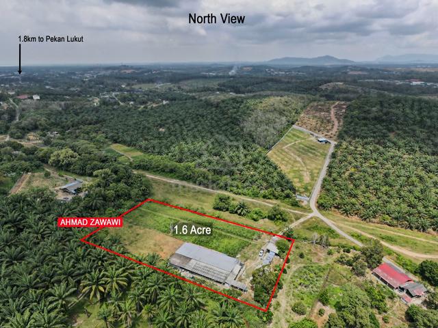FREEHOLD 1.6 Acres, 3 Phase TNB, Tar Road, Ready Income Setup-Lukut,PD 1