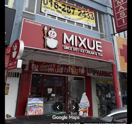 PRIME SHOP Shah Alam SRI MUDA Frontage For Rent whole Block 4 storey 1