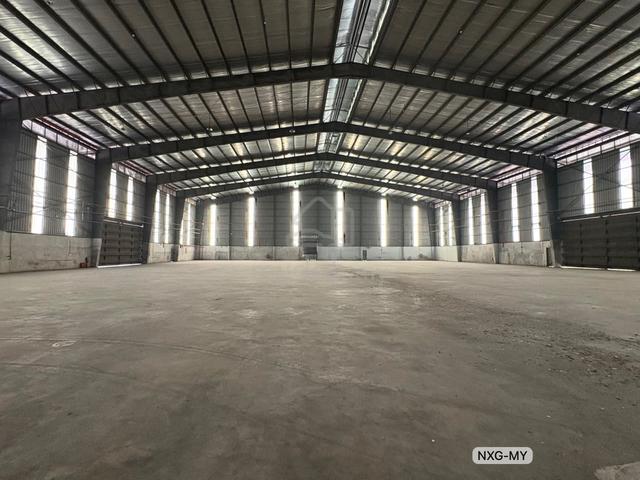 Budget Warehouse 1.9 Acres‼️West Port Klang【200AMP /CF】Available Rent 1