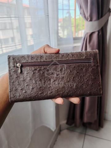 Long wallet kulit ostrich - photo 3 of 4