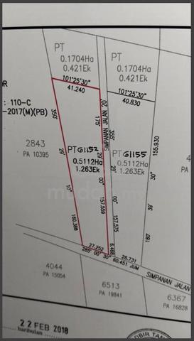 Tanah Untuk Dijual Di Jenderam Hilir, Sepang 1