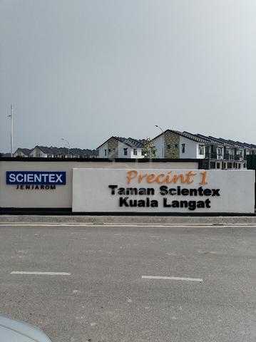 selangor 2-storey terraced house for rent jenjarom 1